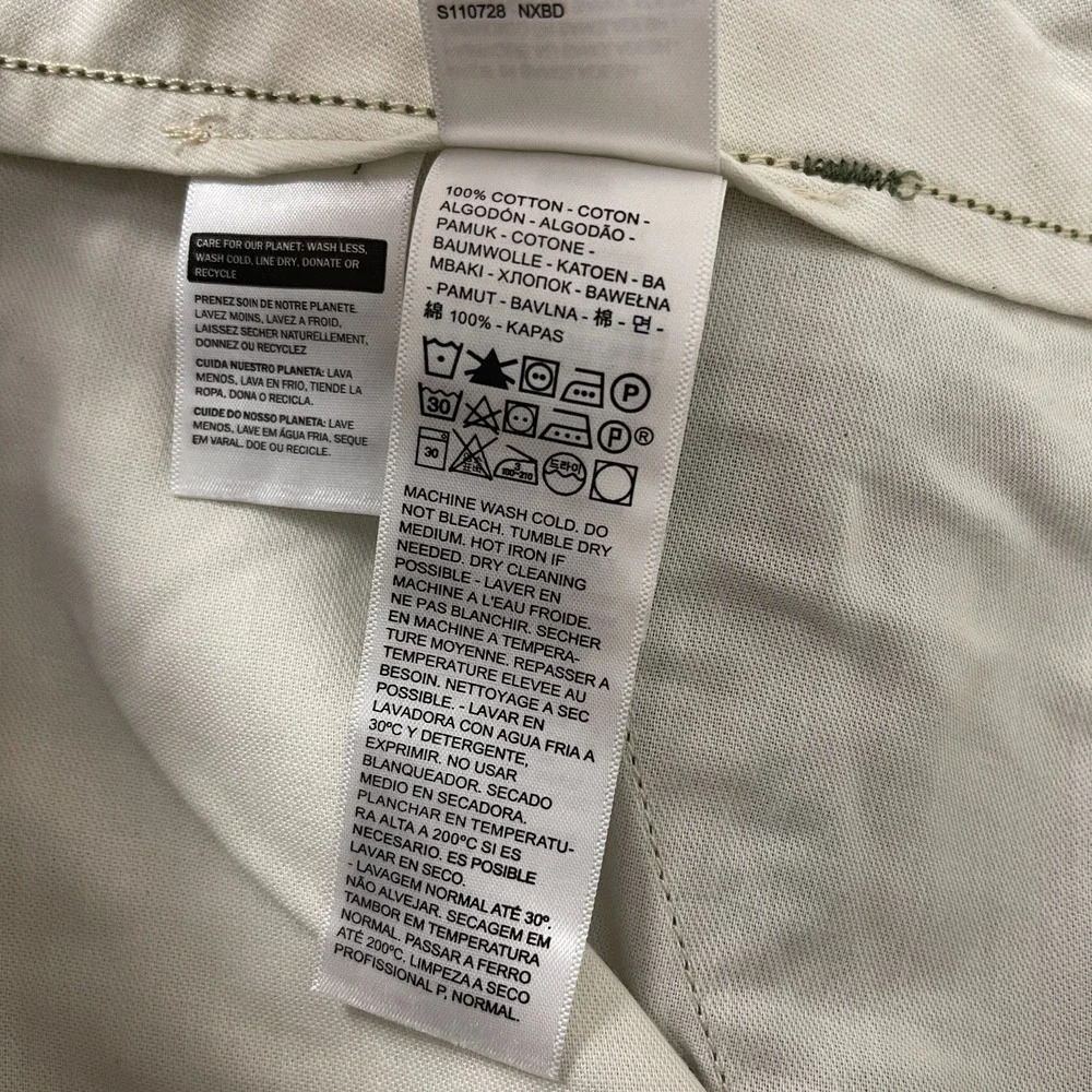 Levis Pants Mens 30x30 Green Ace Cargo Military Utility Y2K Gorpcore Paratrooper
